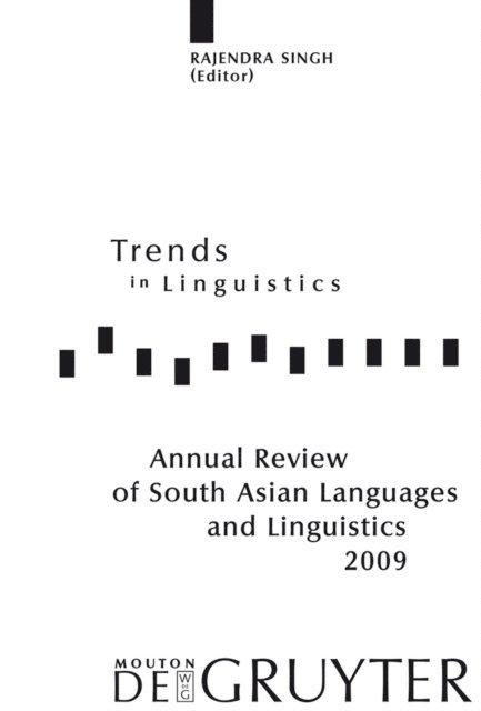 Rajendra Singh - Annual Review of South Asian Languages and Linguistics, E-bok