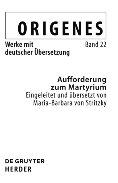 Maria-Barbara von Stritzky - Aufforderung zum Martyrium, E-bok. Tillgänglighet: Lägg i varukorg