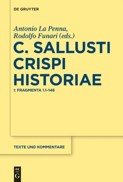 Rodolfo Funari, Antonio La Penna - Fragmenta 1.1-146, E-bok
