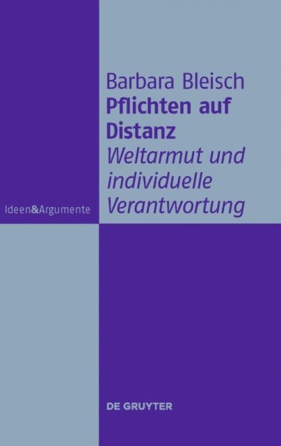 Barbara Bleisch - Pflichten auf Distanz, E-bok
