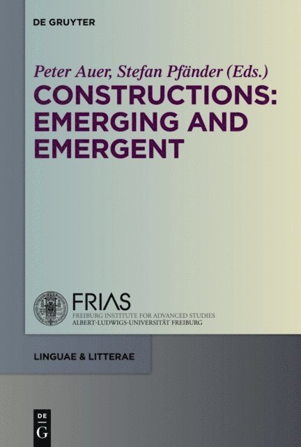 Stefan Pfander, Peter Auer - Constructions, E-bok