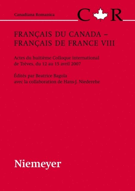 Beatrice Bagola - Français du Canada - Français de France VIII, E-bok