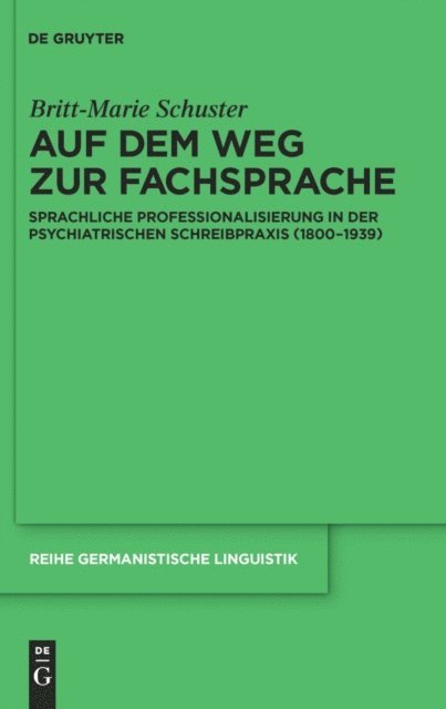 Britt-Marie Schuster - Auf dem Weg zur Fachsprache, E-bok
