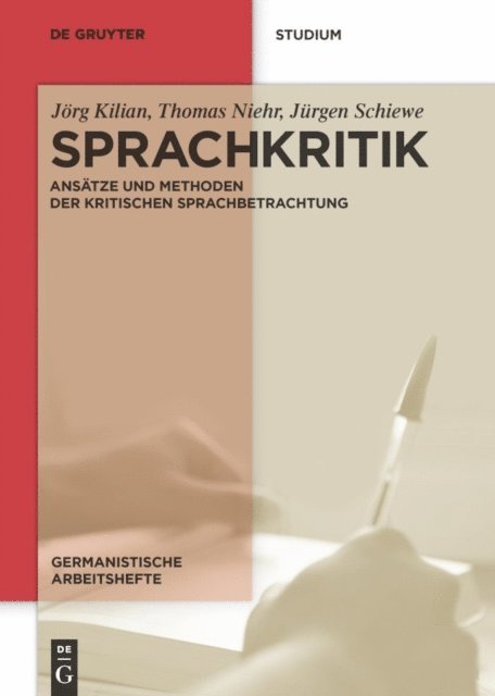 Jurgen Schiewe, Thomas Niehr, Jorg Kilian - Sprachkritik, E-bok