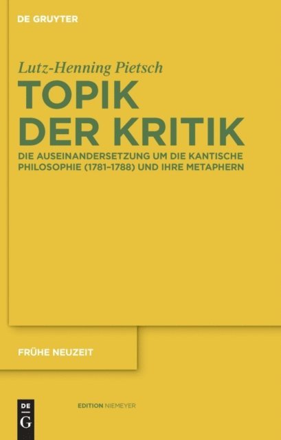 Lutz-Henning Pietsch - Topik der Kritik, E-bok
