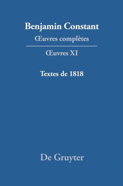 Etienne Hofmann - Textes de 1818, E-bok