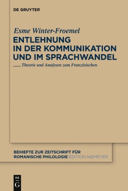 Esme Winter-Froemel - Entlehnung in der Kommunikation und im Sprachwandel, E-bok
