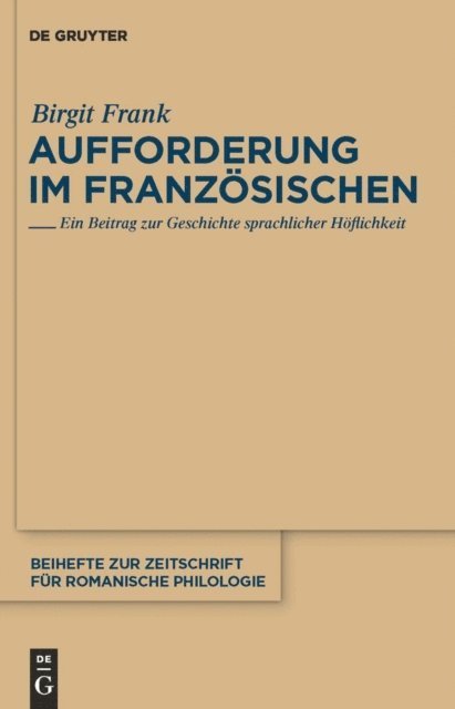 Birgit Frank - Aufforderung im Französischen, E-bok