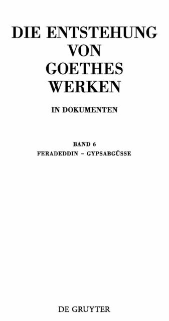 Katharina Mommsen - Feradeddin - Gypsabgüsse, E-bok