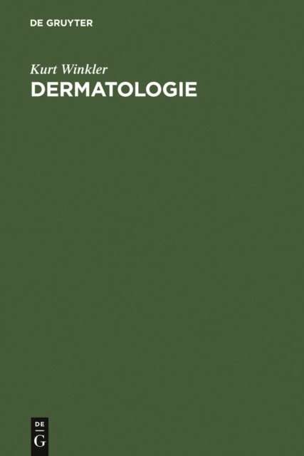 Kurt Winkler - Dermatologie, E-bok