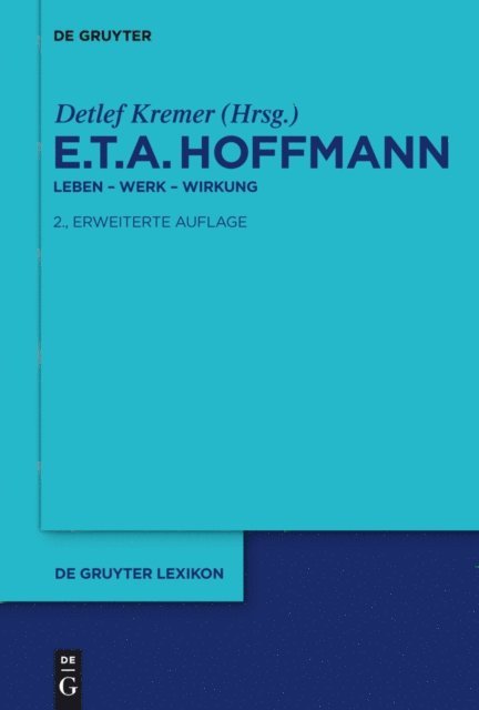 Detlef Kremer - E.T.A. Hoffmann, E-bok