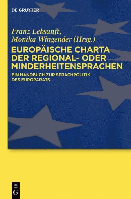 Monika Wingender, Franz Lebsanft - Europäische Charta der Regional- oder Minderheitensprachen, E-bok