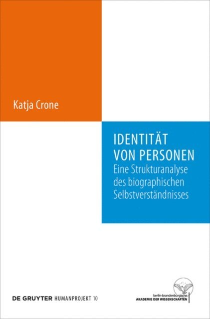 Katja Crone - Identität von Personen, E-bok