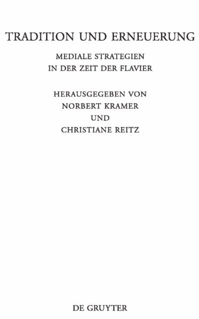 Christiane Reitz, Norbert Kramer - Tradition und Erneuerung, E-bok