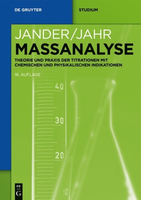 Ralf Martens-Menzel, Jurgen Simon, Gerhard Schulze - Maßanalyse, E-bok