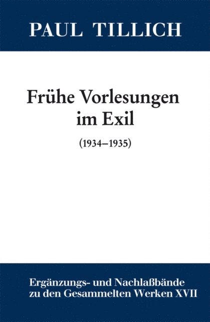 Erdmann Sturm - Frühe Vorlesungen im Exil, E-bok