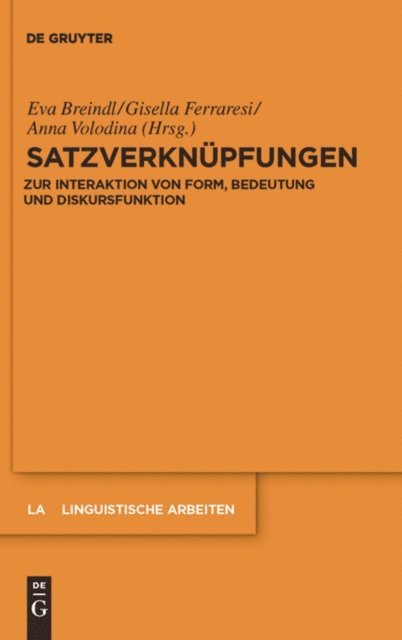 Anna Volodina, Gisella Ferraresi, Eva Breindl - Satzverknüpfungen, E-bok