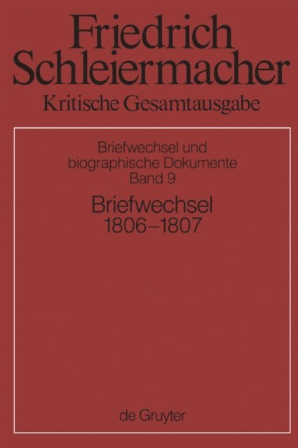 Simon Gerber, Andreas Arndt - Briefwechsel 1806-1807, E-bok