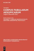 Fabulae Aesopicae Soluta Oratione Conscriptae, Fasciculus 1