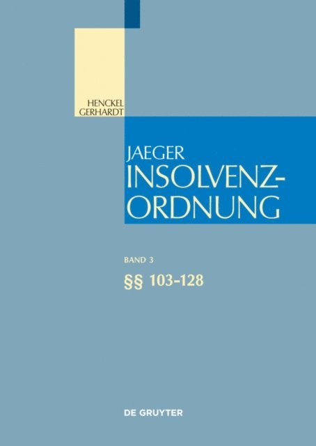 Florian Jacoby, Richard Giesen - §§ 103-128, E-bok