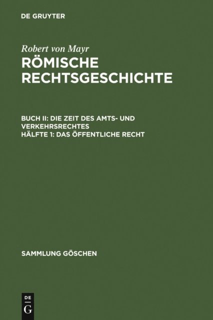 Robert von Mayr - Das öffentliche Recht, E-bok