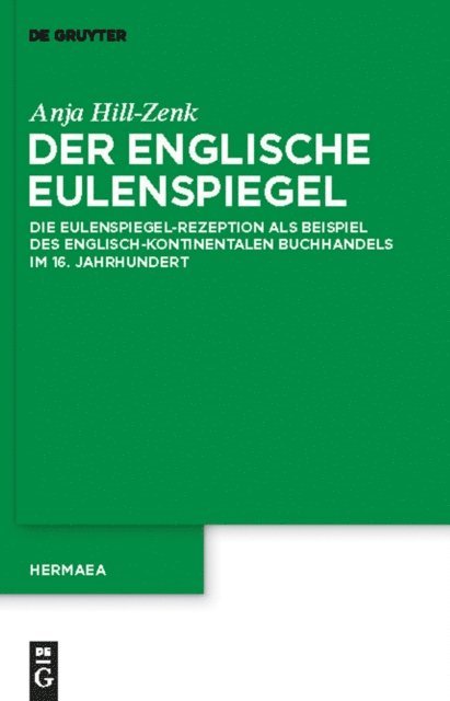 Anja Hill-Zenk - Der englische Eulenspiegel, E-bok