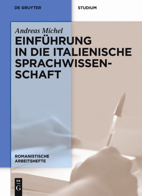 Andreas Michel - Einführung in die italienische Sprachwissenschaft, E-bok