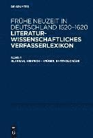 Wilhelm Kühlmann, Jan-Dirk Müller, Michael Schilling, Johann Anselm Steiger, Friedrich Vollhardt - Glarean, Heinrich - Krüger, Bartholomäus, Inbunden. Tillgänglighet: Tillfälligt slut