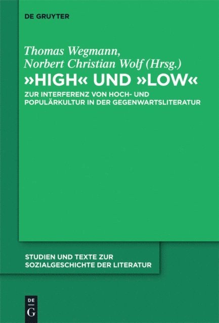 Norbert Christian Wolf, Thomas Wegmann - "High" und "low", E-bok