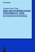 Bgh-Rechtsprechung Strafrecht 2010
