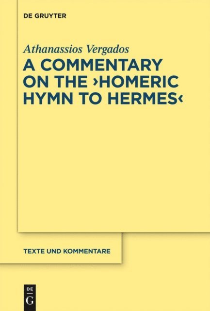 Athanassios Vergados - &quote;Homeric Hymn to Hermes&quote;, E-bok