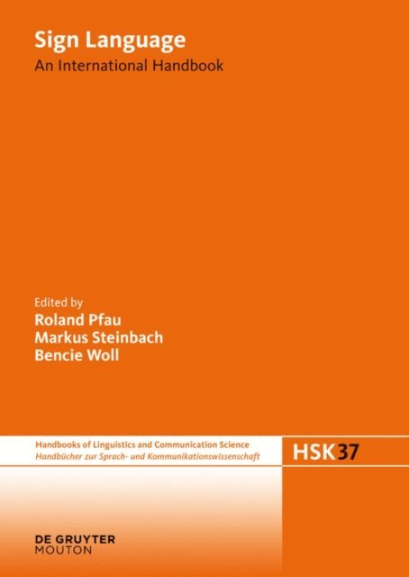 Bencie Woll, Markus Steinbach, Roland Pfau - Sign Language, E-bok