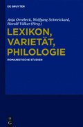 Lexikon, Variet�t, Philologie