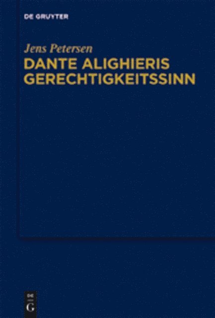 Jens Petersen - Dante Alighieris Gerechtigkeitssinn, E-bok