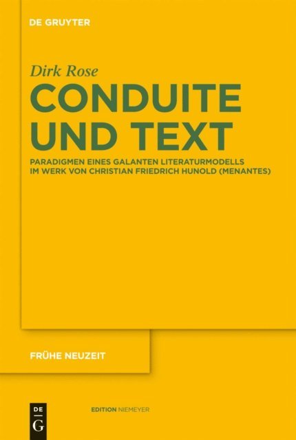 Dirk Rose - Conduite und Text, E-bok
