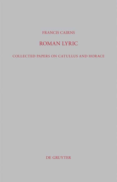 Francis Cairns - Roman Lyric, E-bok