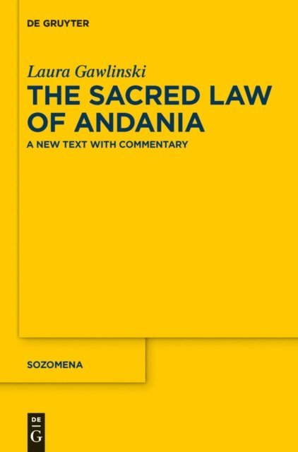 Laura Gawlinski - Sacred Law of Andania, E-bok