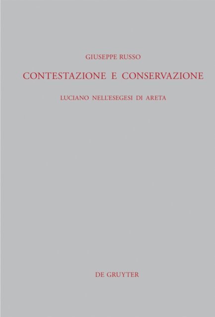 Giuseppe Russo - Contestazione e conservazione, E-bok