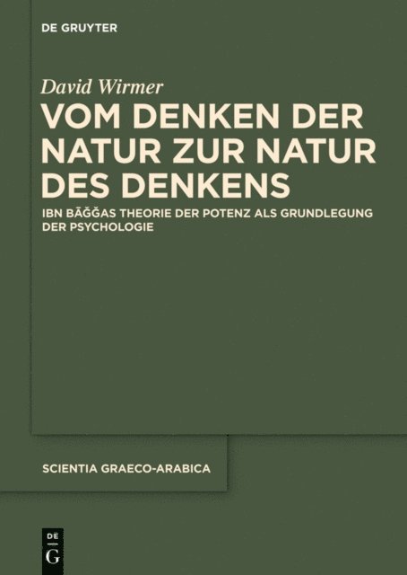 David Wirmer - Vom Denken der Natur zur Natur des Denkens, E-bok