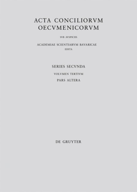 Erich Lamberz - Concilii Actiones IV-V, E-bok