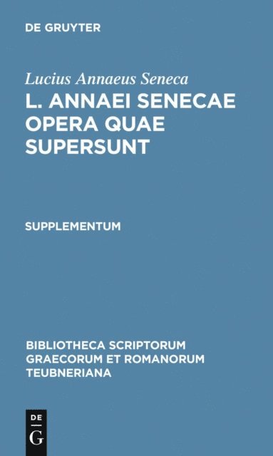 Lucius Annaeus Seneca, Friedrich Haase - L. Annaei Senecae opera quae supersunt, E-bok
