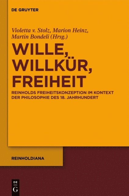 Martin Bondeli, Marion Heinz, Violetta Stolz - Wille, Willkür, Freiheit, E-bok