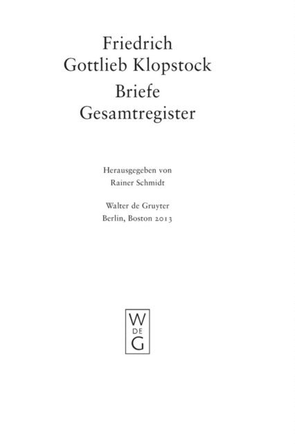 Rainer Schmidt - Gesamtregister, E-bok