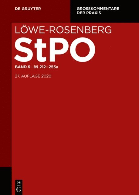 Gunther M. Sander, Andreas Mosbacher, Gabriele Cirener, Christian Jager, Jorg-Peter Becker - §§ 212-255a, E-bok