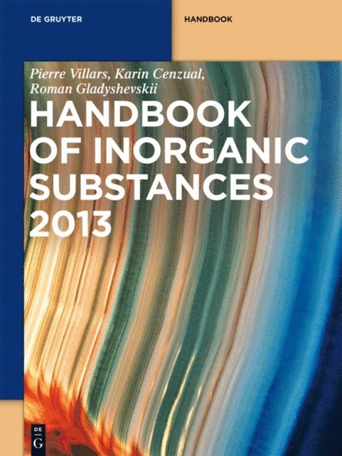 Roman Gladyshevskii, Karin Cenzual, Pierre Villars - Handbook, E-bok