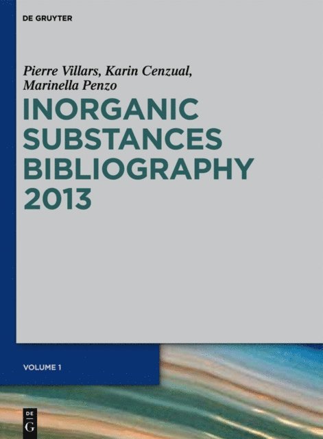 Marinella Penzo, Karin Cenzual, Pierre Villars - Bibliography, E-bok