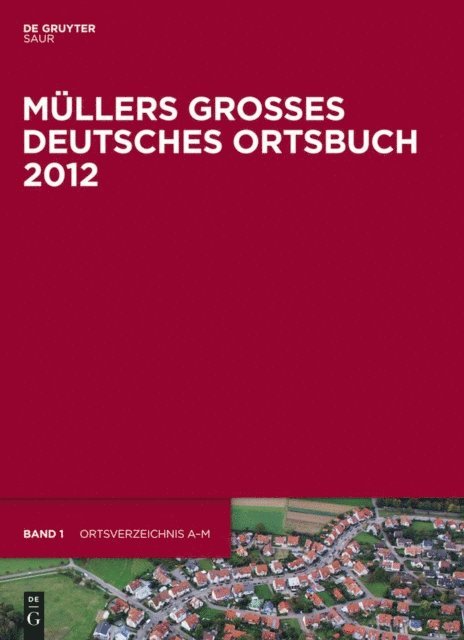 Müllers Großes Deutsches Ortsbuch 2012, E-bok