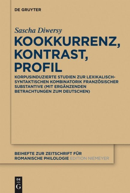 Sascha Diwersy - Kookkurrenz, Kontrast, Profil, E-bok
