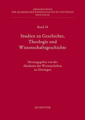 Akademie Der Wissenschaften - Studien Zu Geschichte, Theologie Und Wissenschaftsgeschichte, Inbunden. Tillgänglighet: Tillfälligt slut