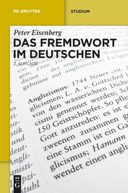 Peter Eisenberg - Das Fremdwort im Deutschen, E-bok